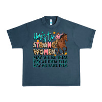 Midnight Navy heres to strong women Urban Heavy Tee - Artiststas