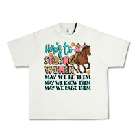 Pistachio heres to strong women Urban Heavy Tee - Artiststas