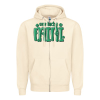 Sandshell one lucky mini Zipper Hoodie - MaliasSmallBusiness