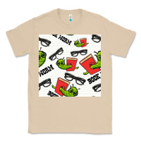 Mushroom bookworm seamless pattern Classic Tee - BundleAndBundleShop