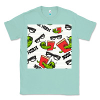 Seafoam bookworm seamless pattern Classic Tee - BundleAndBundleShop