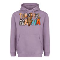Lavender Thankful Mama Heavyweight Hoodie - MaliasSmallBusiness