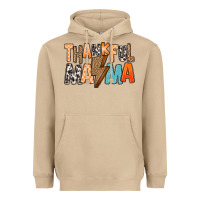 Mushroom Thankful Mama Heavyweight Hoodie - MaliasSmallBusiness