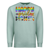 Seafoam Western Happy Pride Month LGBTQ+ Premium Sweatshirt - BundleAndBundleShop