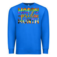 True Royal Western Happy Pride Month LGBTQ+ Premium Sweatshirt - BundleAndBundleShop