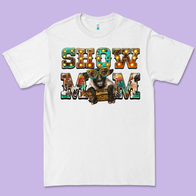 Show Mom Suffolk Sheep Black Sheep Premium Tee Designed By Barkaloodesign