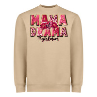 Mushroom mama of drama girl mom Heavyweight Sweatshirt - JahusDesignShop