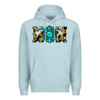 Blue Mist Sunflower Turquoise Gemstone Cowhide Mom Premium Hoodie - Bettercallsaul