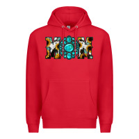 Red Sunflower Turquoise Gemstone Cowhide Mom Premium Hoodie - Bettercallsaul