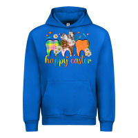 Cobalt Happy Easter Dental Easter Day Urban Hoodie - HowdyJamesFarm