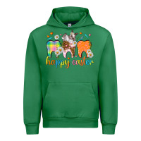 Emerald Happy Easter Dental Easter Day Urban Hoodie - HowdyJamesFarm