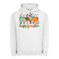 Pigment Lunar Rock Happy Easter Dental Easter Day Urban Hoodie - HowdyJamesFarm