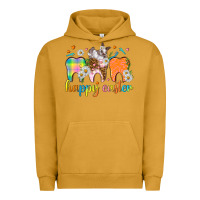 Pigment Peanut Butter Happy Easter Dental Easter Day Urban Hoodie - HowdyJamesFarm