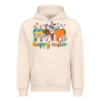Sandshell Happy Easter Dental Easter Day Urban Hoodie - HowdyJamesFarm