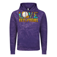 Cloud Purple love volleyball Vintage Hoodie - HRA Design Shop