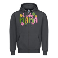 Smoke lucky mama Zipper Hoodie - MaliasSmallBusiness
