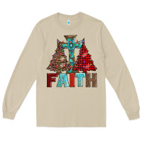 Mushroom cross and christmas trees Long Sleeve Tee - AdoDesignShop