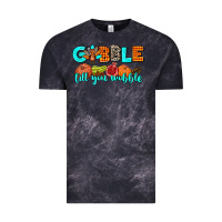 Cloud Black gobble till you wobble Vintage Tee - AdoDesignShop