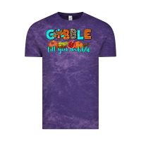 Cloud Purple gobble till you wobble Vintage Tee - AdoDesignShop