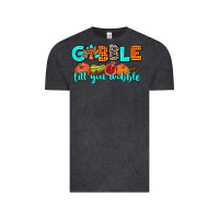 Vintage Black gobble till you wobble Vintage Tee - AdoDesignShop