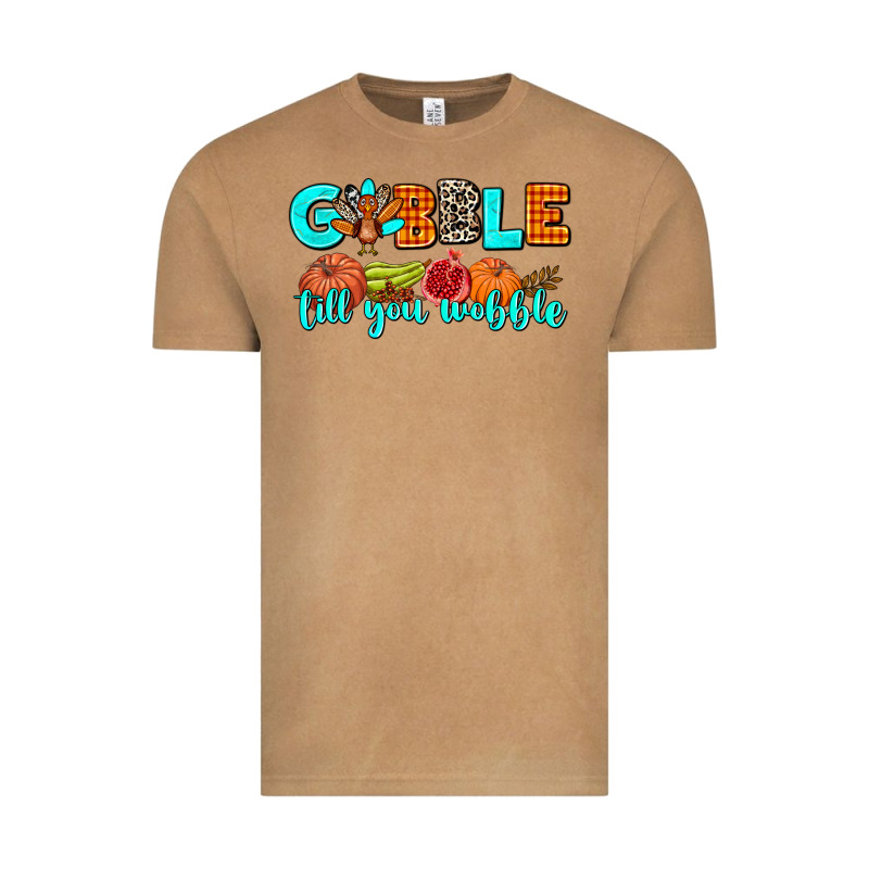 Gobble Till You Wobble Vintage Tee by AdoDesignShop | Teevron