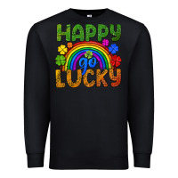 Black Western Happy Go Lucky LGBTQ+ Premium Sweatshirt - BundleAndBundleShop