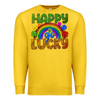 Lemon Western Happy Go Lucky LGBTQ+ Premium Sweatshirt - BundleAndBundleShop