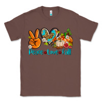 Chestnut peace love fall ado Classic Tee - AdoDesignShop