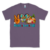Lavender peace love fall ado Classic Tee - AdoDesignShop