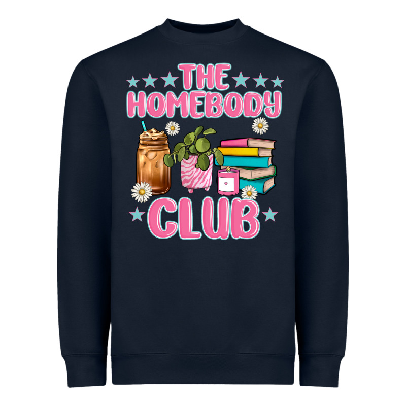 The Homebody Club Heavyweight Sweatshirt by JahusDesignShop | Teevron