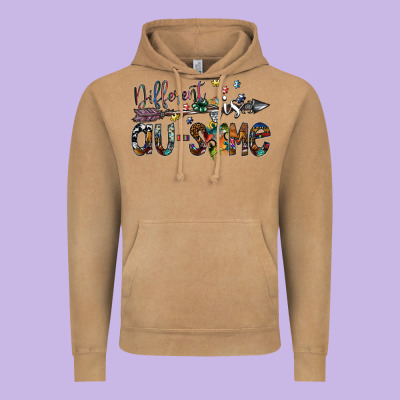 Different Is Au Some Png Vintage Hoodie Designed By Sublimationcraftshop