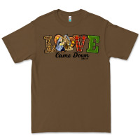 Cacao Love Came Down Baby Jesus Christmas Premium Tee - RanaPortraitStore
