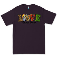 Plum Love Came Down Baby Jesus Christmas Premium Tee - RanaPortraitStore
