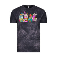 Cloud Black hippie coffee cups Vintage Tee - AdoDesignShop