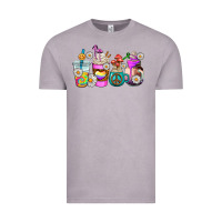 Vintage Zinc hippie coffee cups Vintage Tee - AdoDesignShop