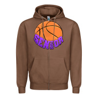Chestnut senıor 2024 Zipper Hoodie - MaliasSmallBusiness