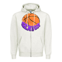 Oatmeal Heather senıor 2024 Zipper Hoodie - MaliasSmallBusiness