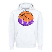 White senıor 2024 Zipper Hoodie - MaliasSmallBusiness