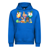 Cobalt Easter wine glasses Easter Day Urban Hoodie - HowdyJamesFarm