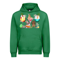 Emerald Easter wine glasses Easter Day Urban Hoodie - HowdyJamesFarm