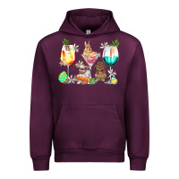 Mauve Wine Easter wine glasses Easter Day Urban Hoodie - HowdyJamesFarm