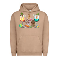Pigment Burro Easter wine glasses Easter Day Urban Hoodie - HowdyJamesFarm
