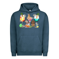 Easter Wine Glasses Easter Day Urban Hoodie | Teevron