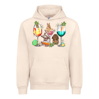 Sandshell Easter wine glasses Easter Day Urban Hoodie - HowdyJamesFarm