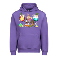 Tulip Easter wine glasses Easter Day Urban Hoodie - HowdyJamesFarm
