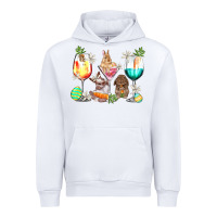 White Easter wine glasses Easter Day Urban Hoodie - HowdyJamesFarm