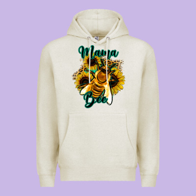 Leopard Sunflower Western Mama Bee Premium Hoodie Designed By Bettercallsaul