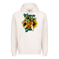 Pale Pink Leopard Sunflower Western Mama Bee Premium Hoodie - Bettercallsaul