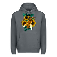Rock Leopard Sunflower Western Mama Bee Premium Hoodie - Bettercallsaul