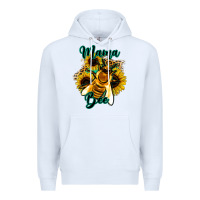 White Leopard Sunflower Western Mama Bee Premium Hoodie - Bettercallsaul